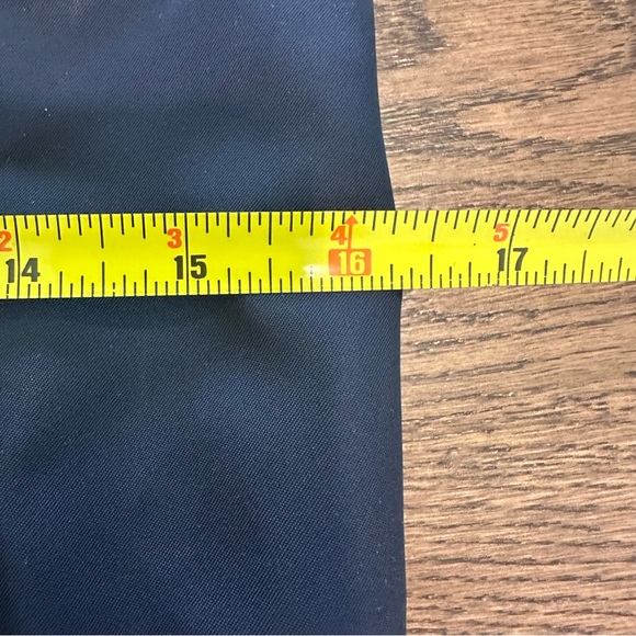 Michael Kors Kelsey Nylon Tote Bag Medium Navy Blue - Picture 9 of 11